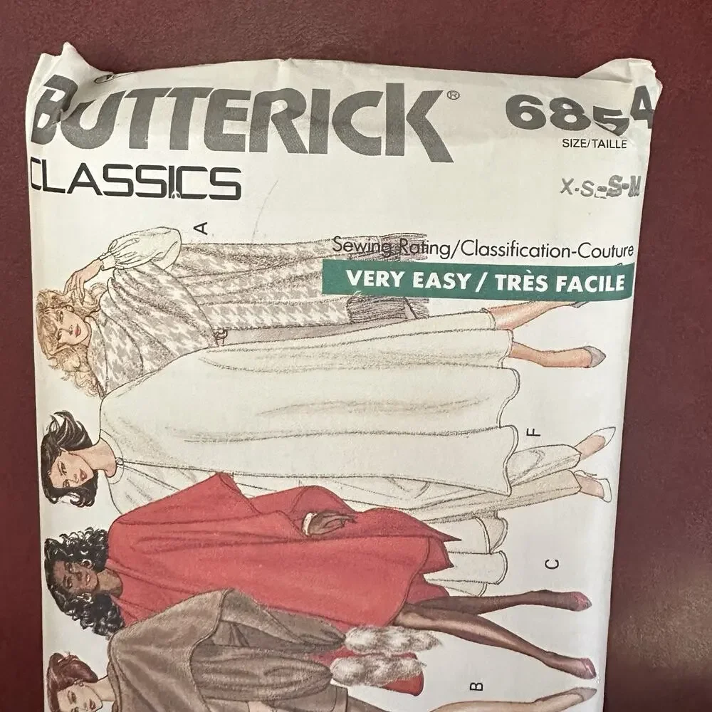 Butterick product uncut